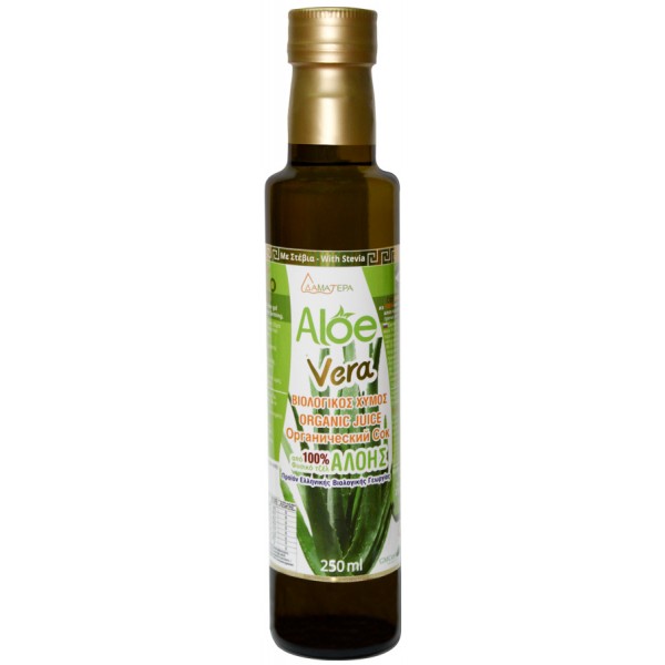Aloe vera - Βιολογικός Χυμός Κρητικής Αλόης   - 250ml