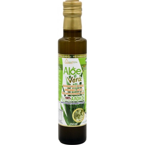 Aloe Vera 100 % Από Βιολογικό Φυσικό Τζελ Κρητικής Αλόης με Μαστίχα-250 ml